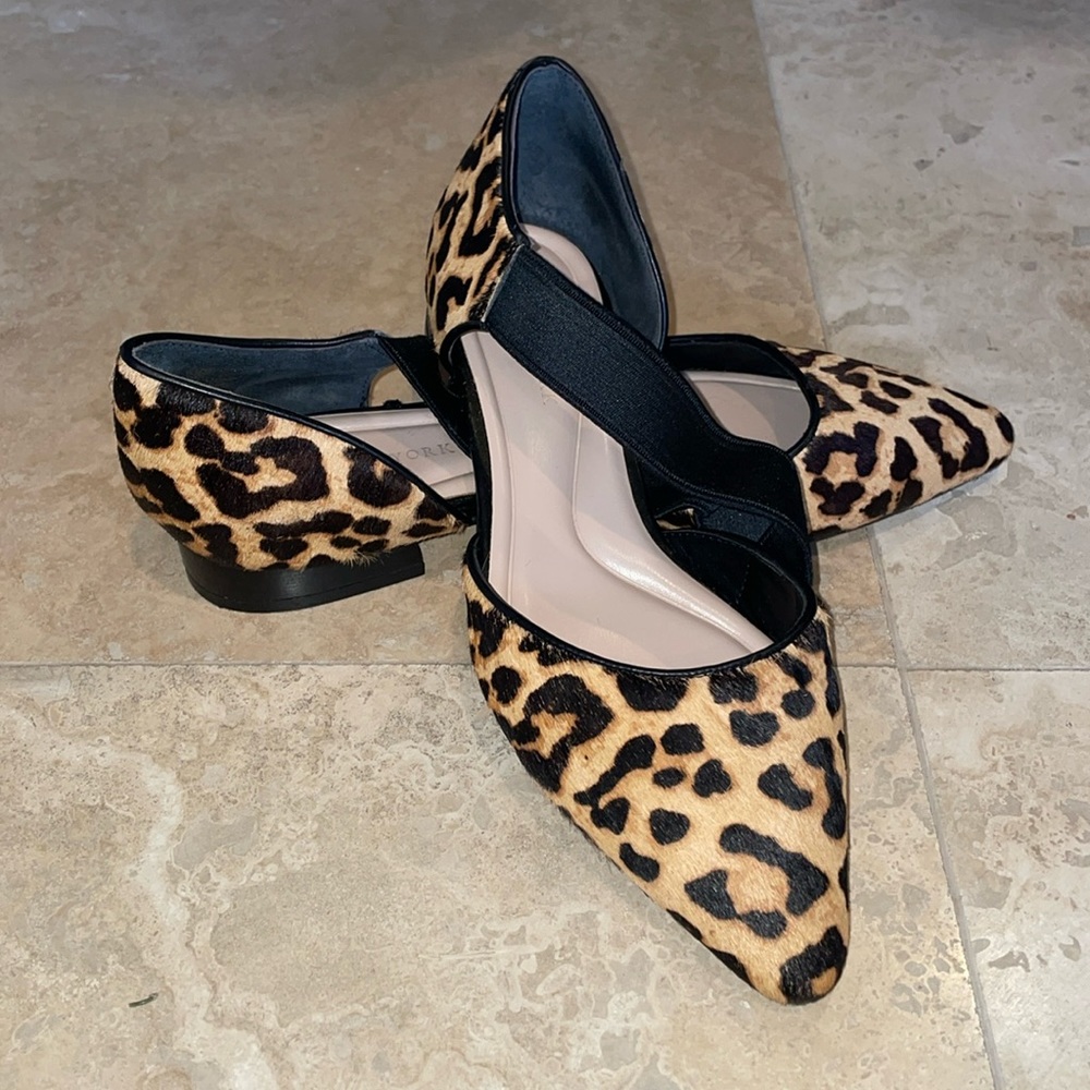 NWOT Preston & York Hair on Leather Shoes